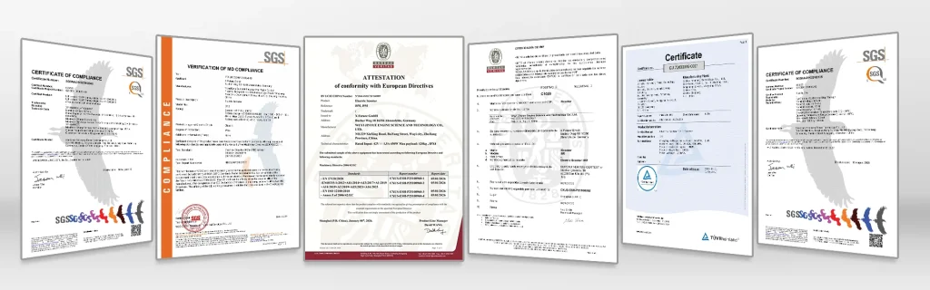 isinwheel international certifications.